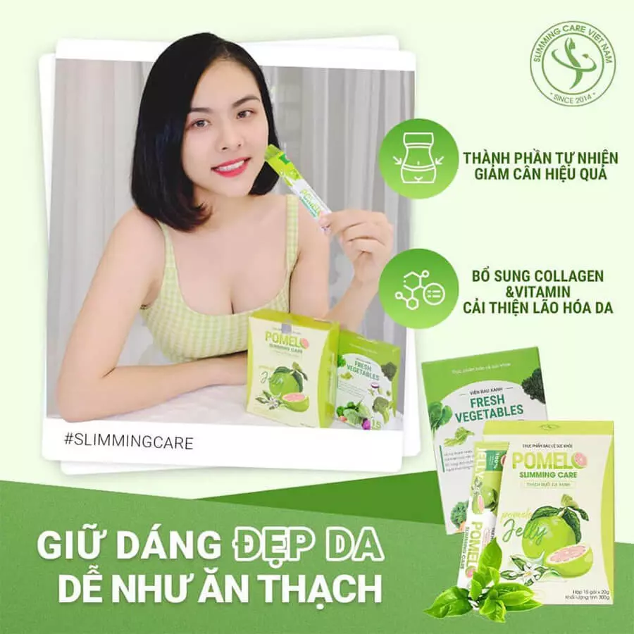 feedback thạch bưởi da xanh pomel slimming care chính hãng myphamhera.com