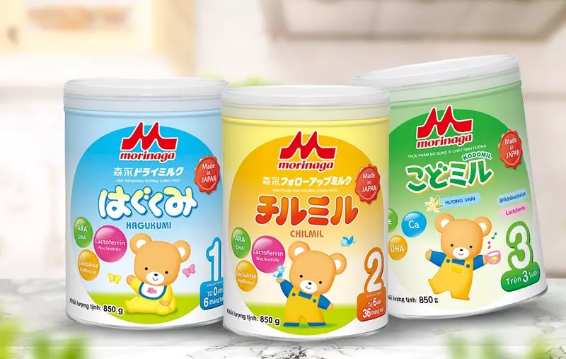 Sữa Morinaga Nhật Bản