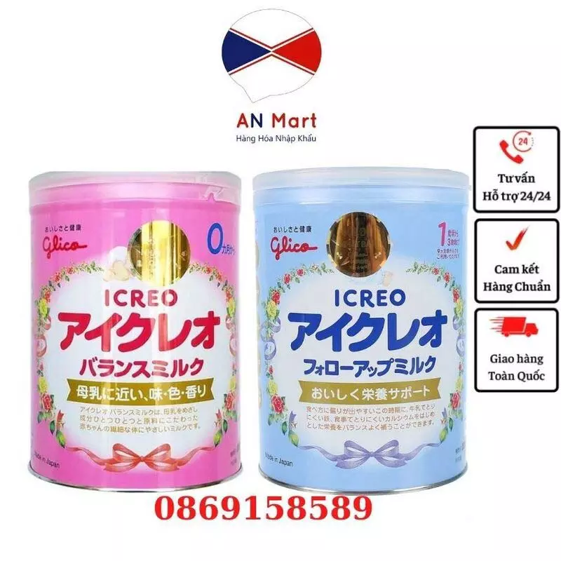 Sữa Glico Icreo