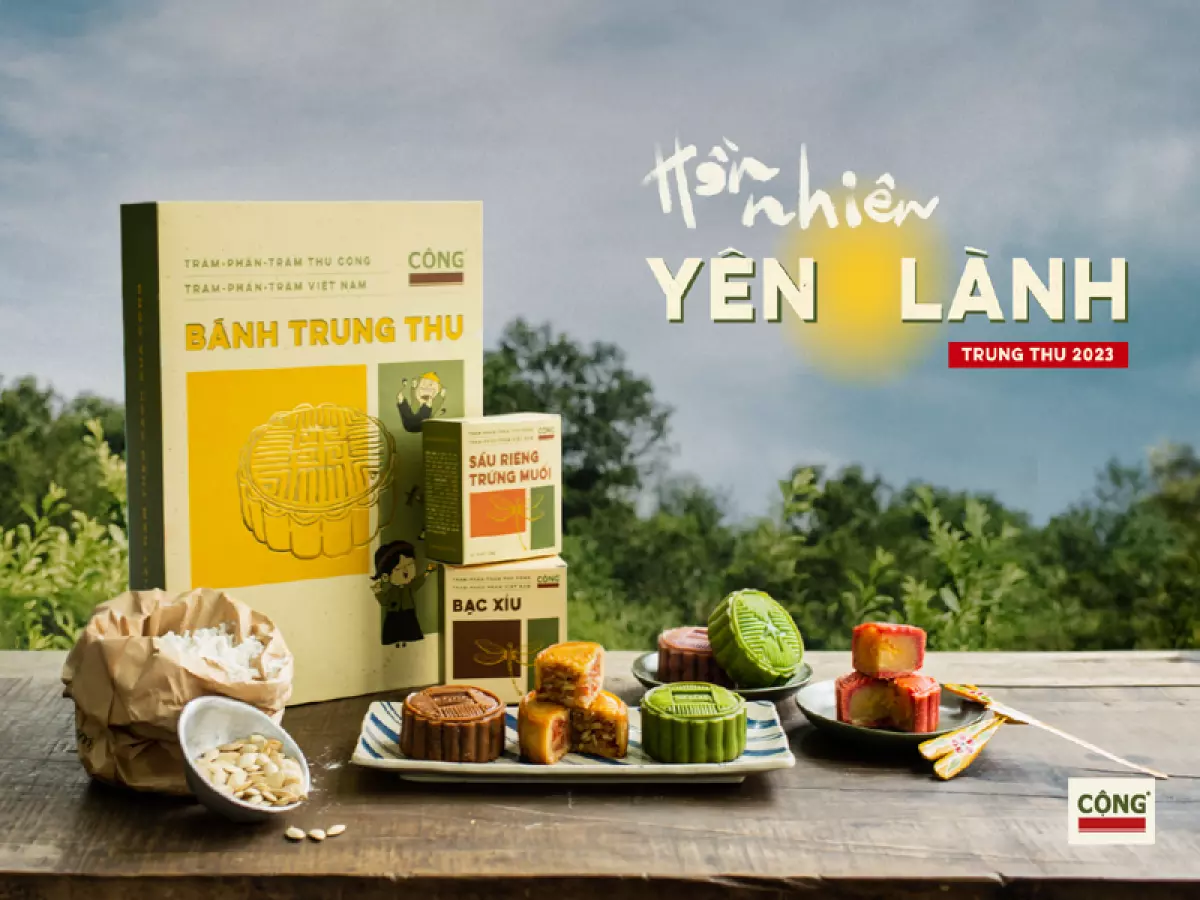 Bánh trung thu Cộng cà phê