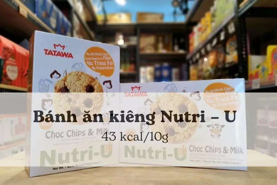 Với hàm lượng calories thấp, Nutri - U rất phù hợp để giảm cân.