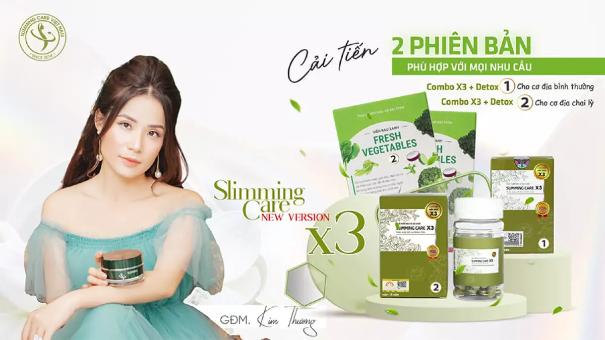 Viên thảo mộc giảm cân Slimming Care X3