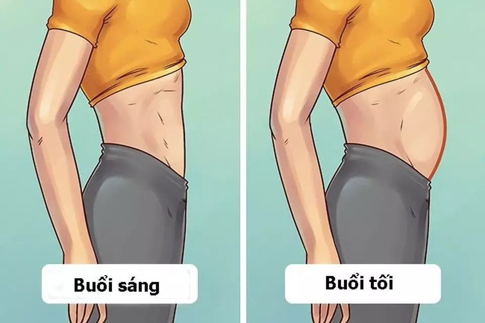 5 kiểu béo bụng không liên quan với tăng cân