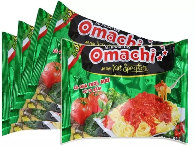 Mì Omachi bò hầm bao nhiêu calo