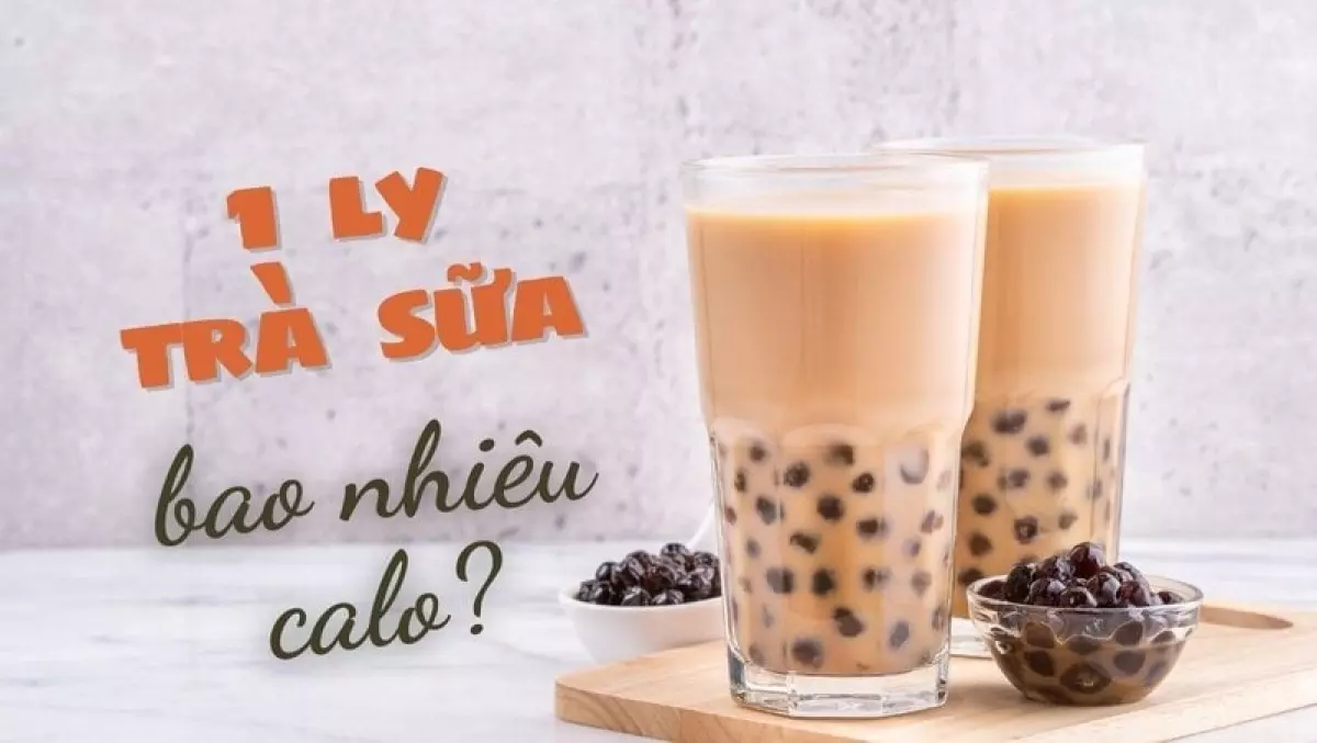 1 ly trà sữa có bao nhiêu calo?