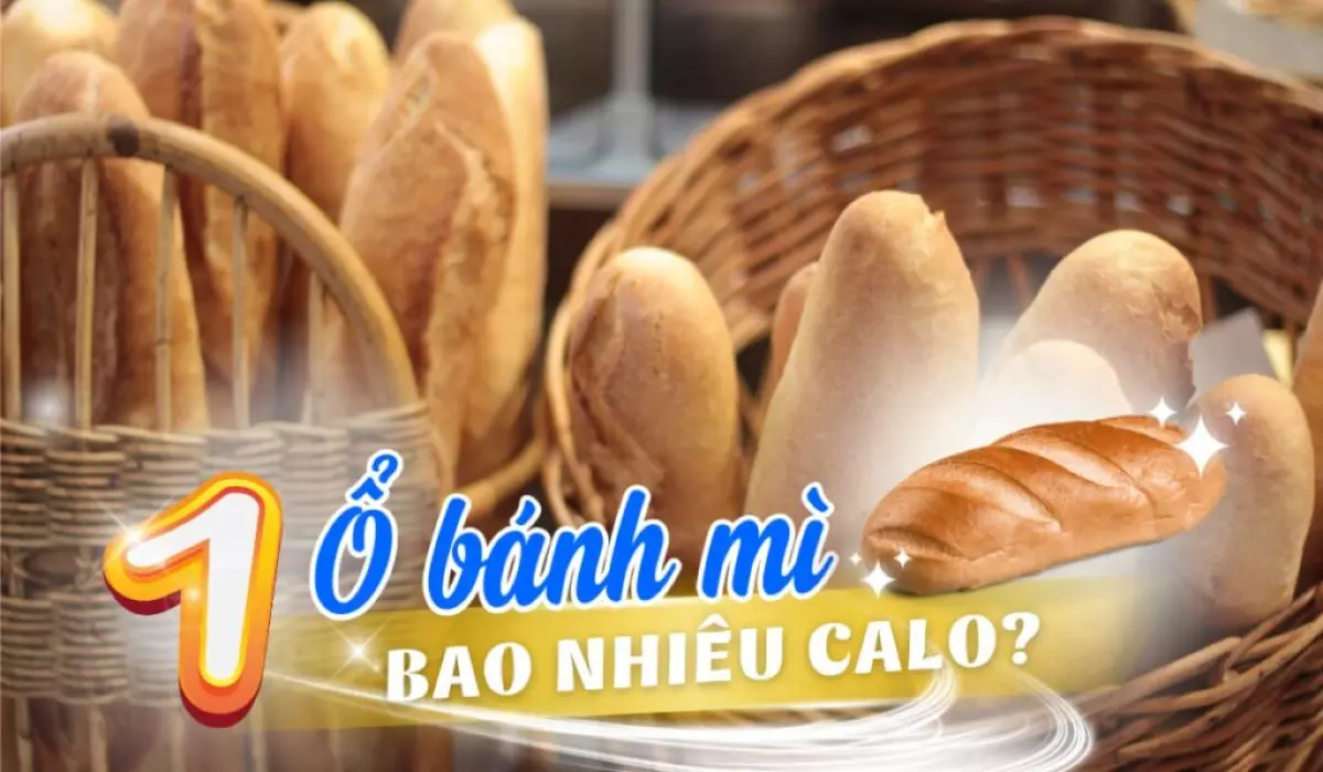 Trong một ổ bánh mì có nhiều calo không?