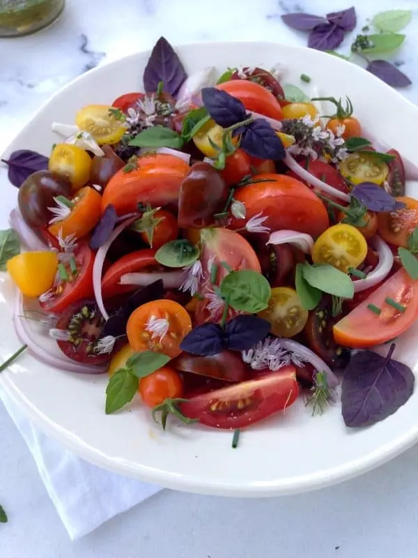 Salad Caprese đẹp như một bức tranh mùa hạ