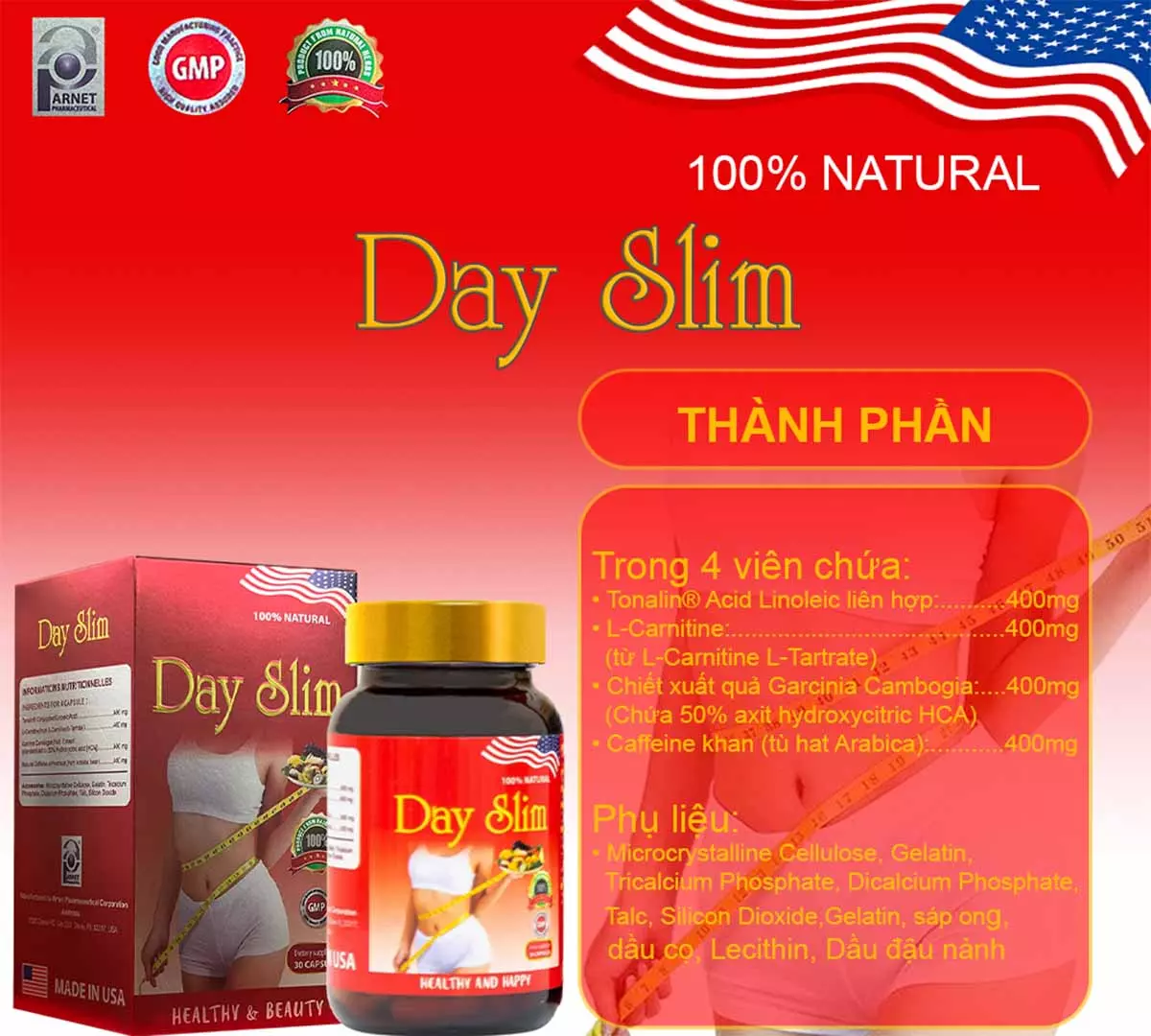 Day Slim hỗ trợ giảm cân