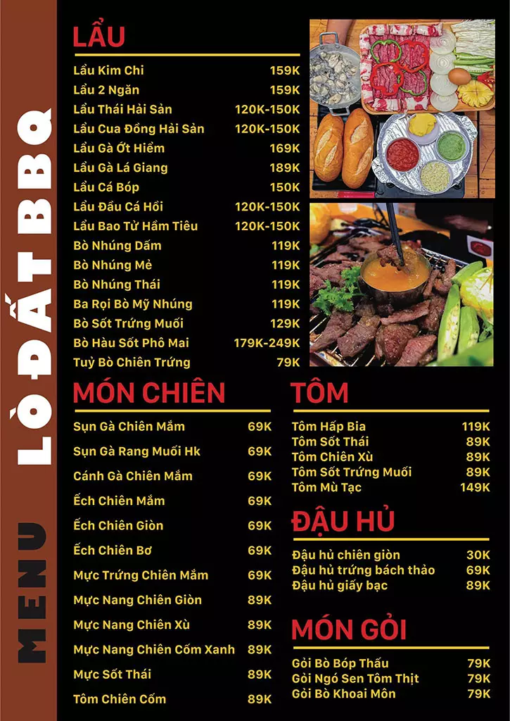 lo dat bbq bang gia lau