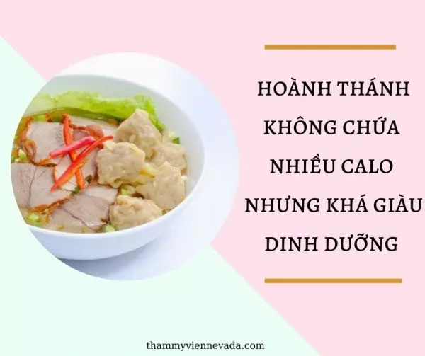 Ăn hoành thánh có mập không?