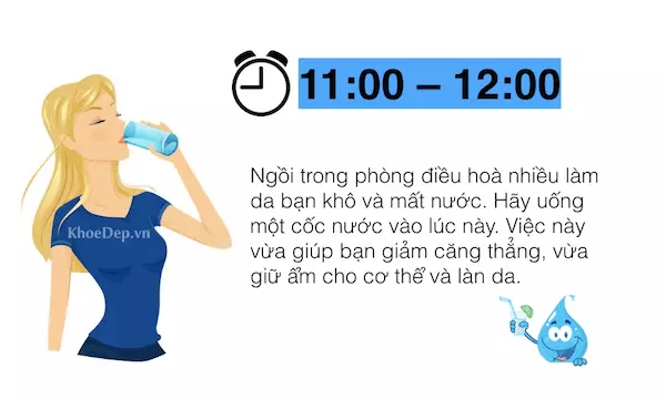 8 Thời điểm uống nước tốt nhất cho sức khoẻ