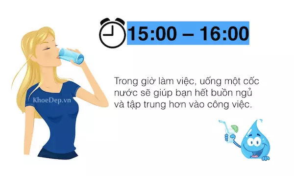 8 Thời điểm uống nước tốt nhất cho sức khoẻ