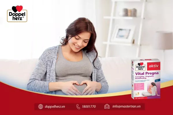 Để có thai kỳ khỏe mạnh, mẹ bầu có thể bổ sung thêm Vital Pregna