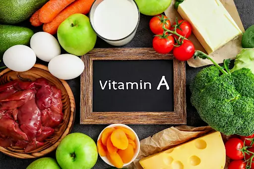 Vitamin A có nhiều trong thực phẩm