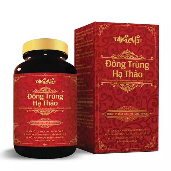 Sản phẩm đông trùng hạ thảo dạng viên của takichi