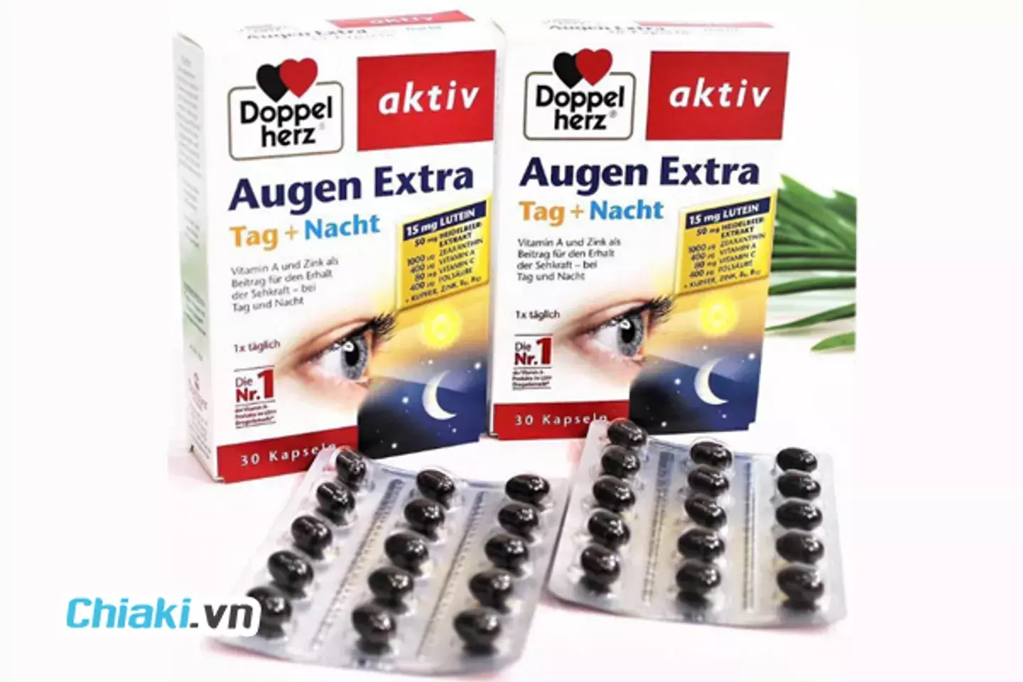 Dầu cá Đức Omega 3 Doppelherz Seefischöl 1000 mg + Vitamin E