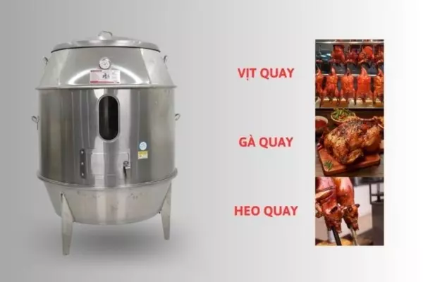 Lò quay lợn inox Điện Máy Bảo Việt