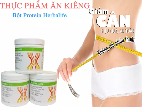 Sữa giảm cân Herbalife - Thực phẩm ăn kiêng protein