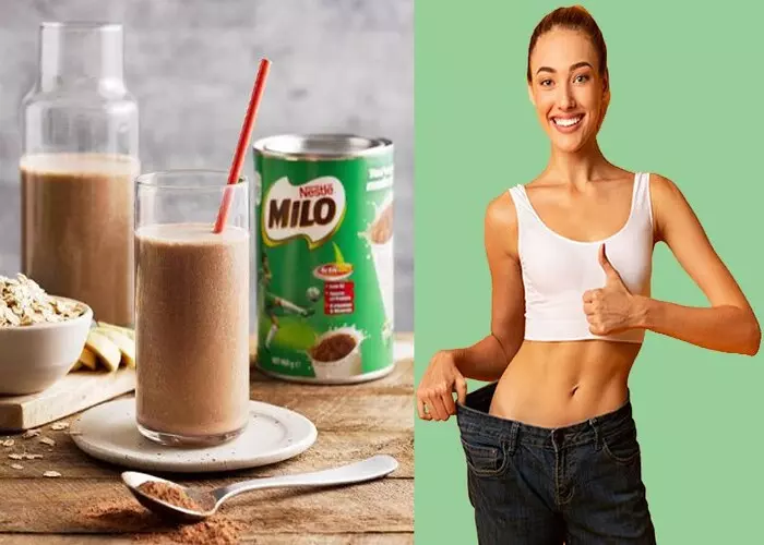 Cách uống sữa Milo không tăng cân