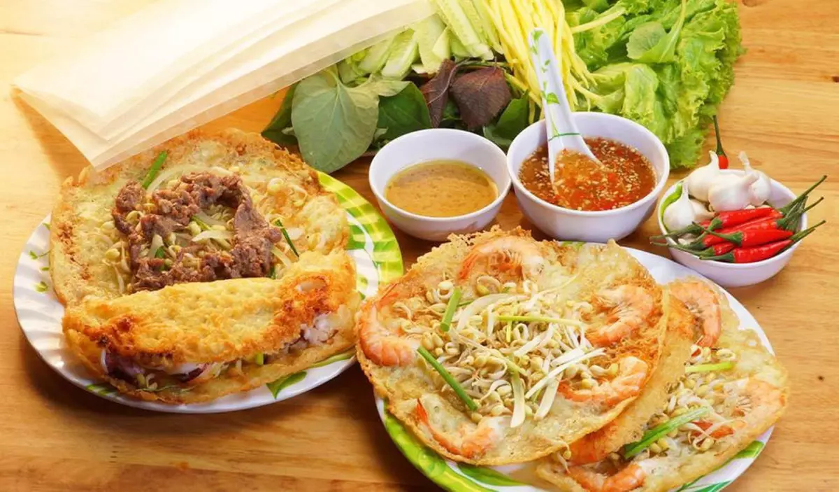 những lưu ý cho bà bầu khi ăn bánh xèo