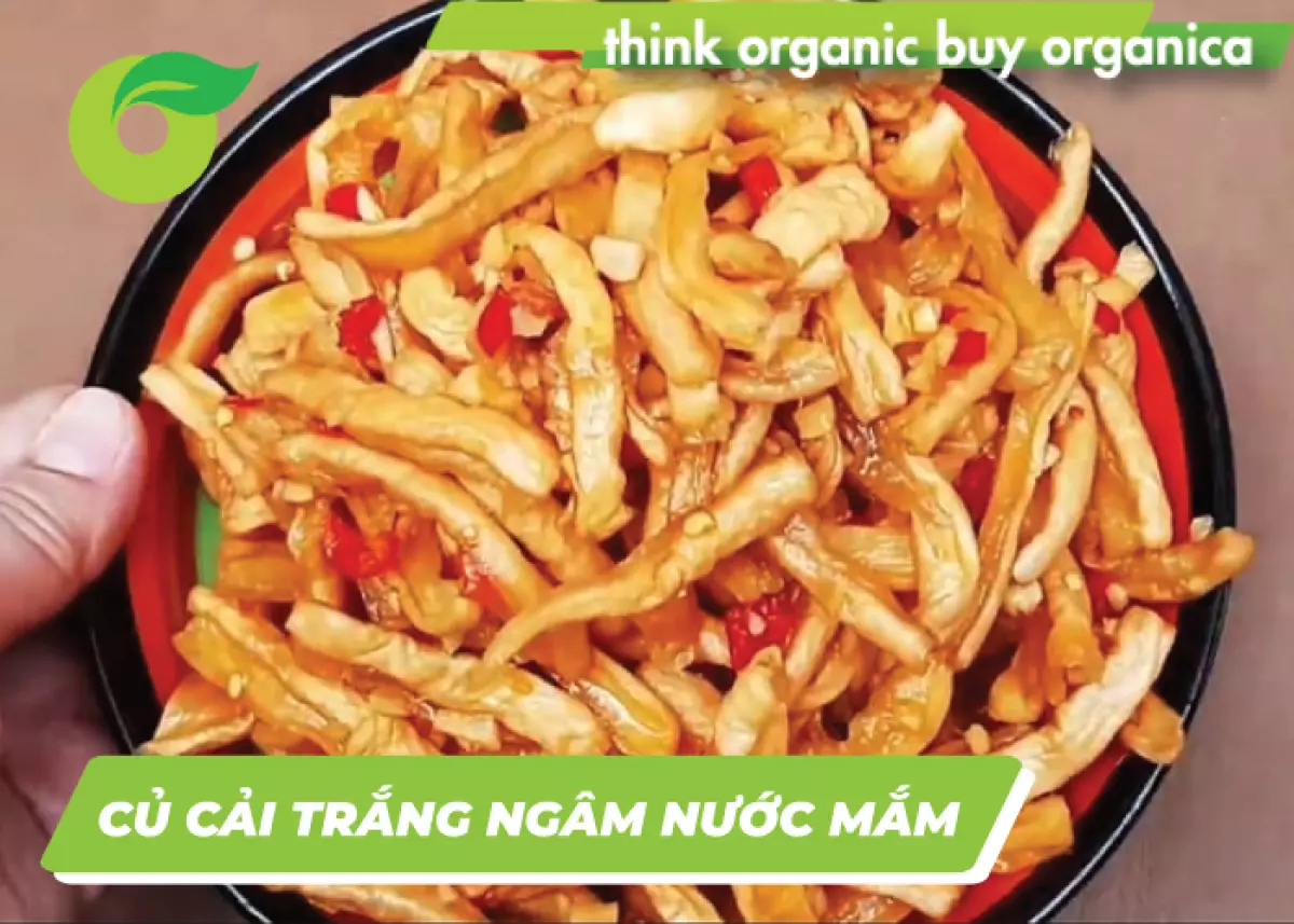 Củ cải trắng ngâm nước mắm