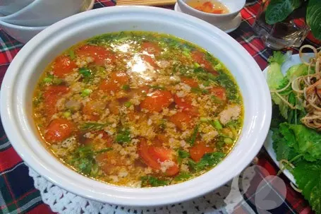 Canh riêu cua đồng