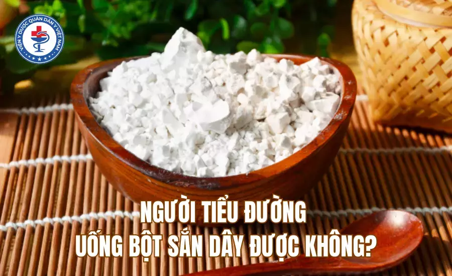 Tiểu đường uống bột sắn dây