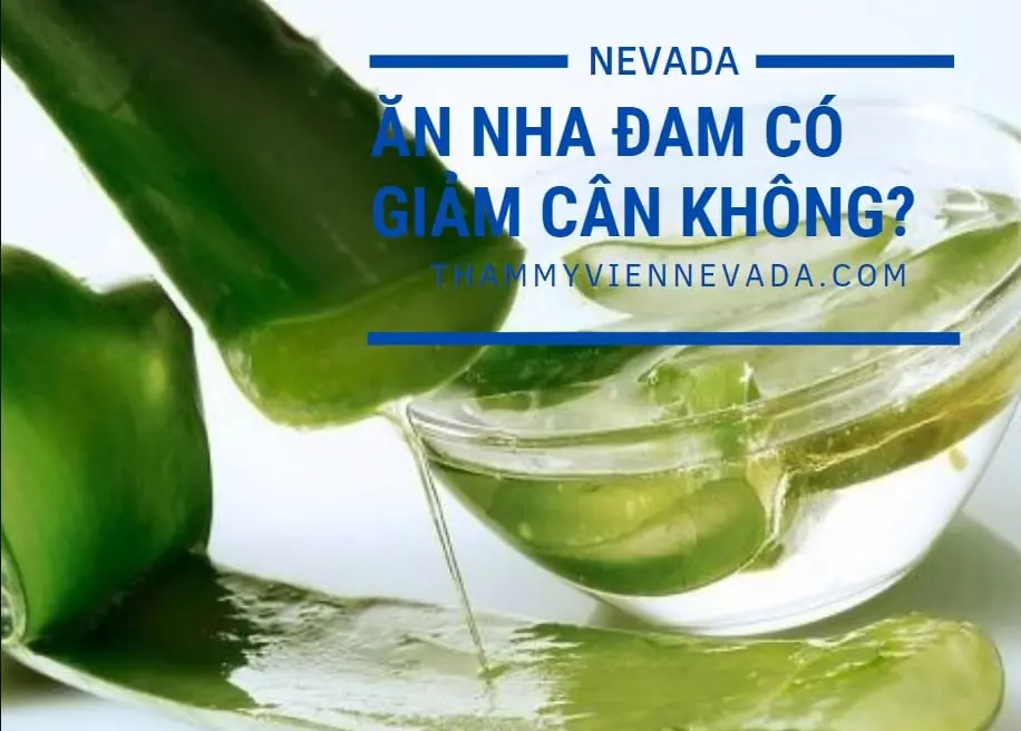 Ăn nha đam giúp giảm cân hiệu quả