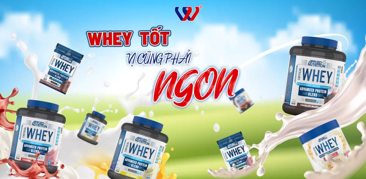 Thực phẩm giàu protein là bột đạm whey