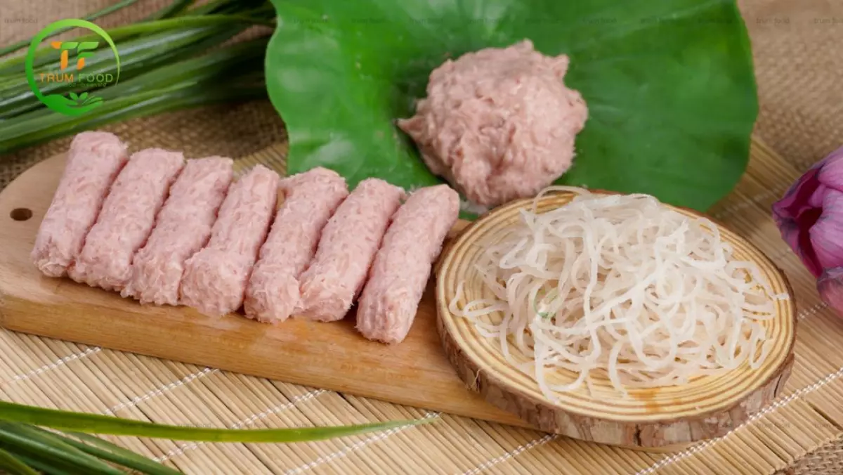 nguyên liệu làm nem chua rán