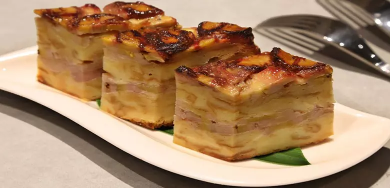 Nguyên liệu cần làm bánh pudding chuối nướng bằng lò vi sóng