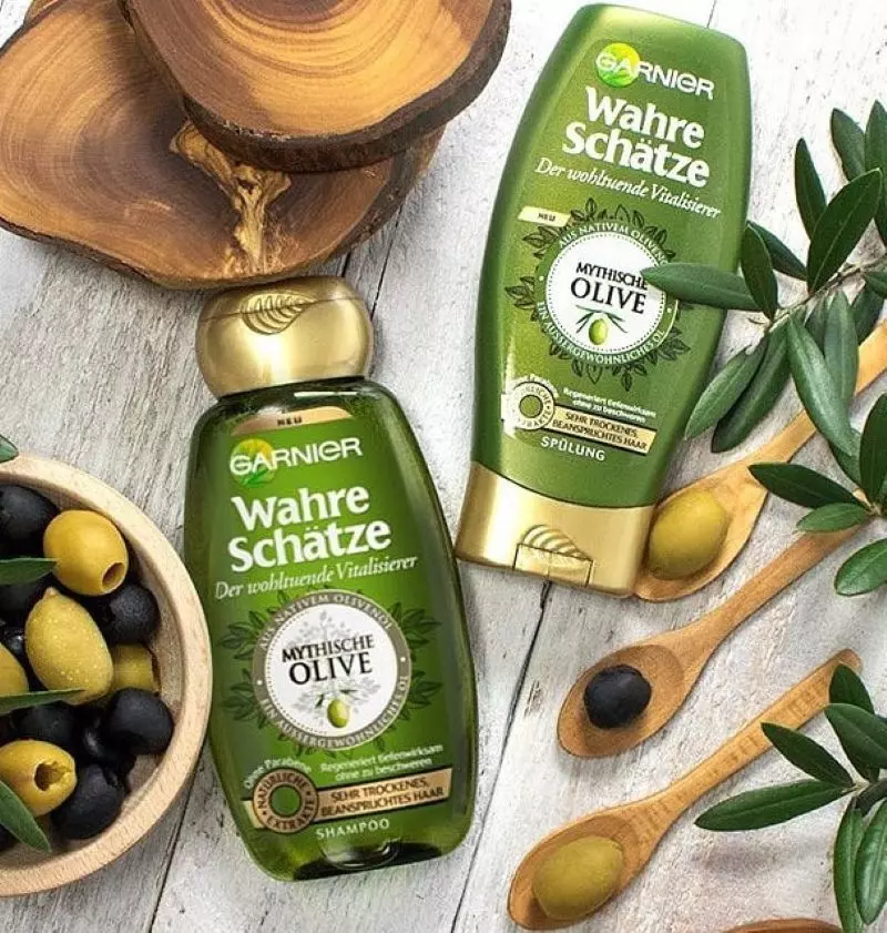 Dầu gội Olive - Garnier Wahre Schatze Mythische Olive 250ml