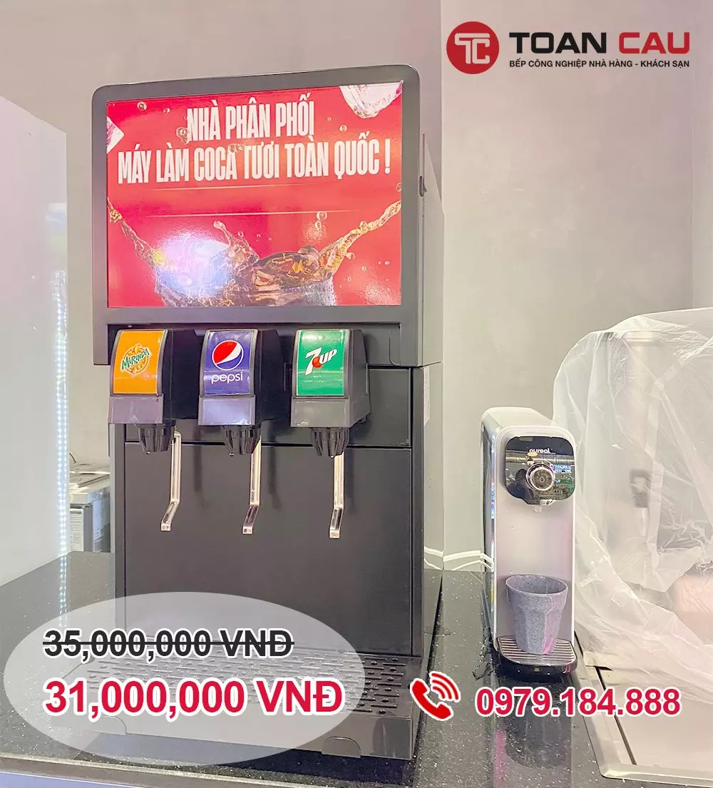 máy làm coca tươi giá rẻ