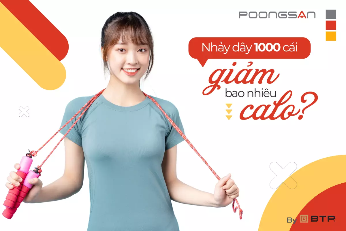 Nhảy dây 1000 cái giảm bao nhiêu calo? Nhảy dây có tốt không?