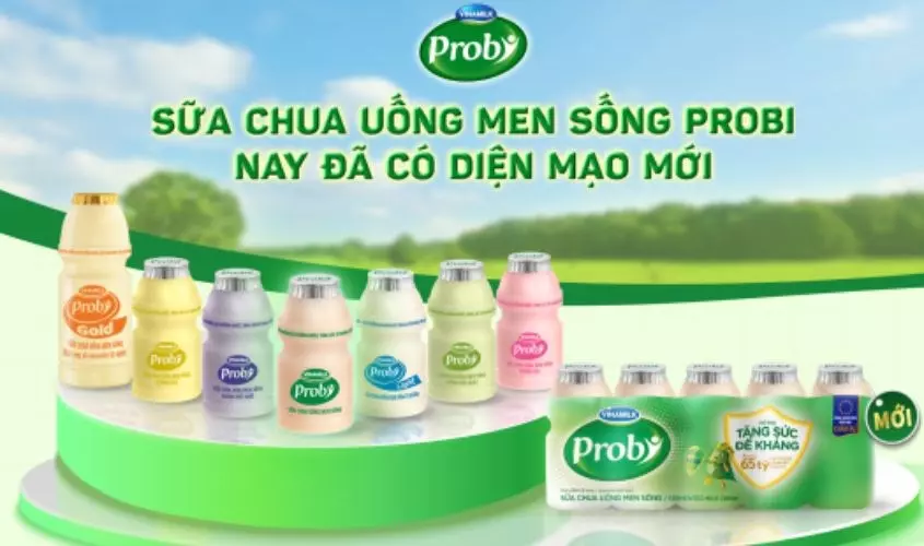 Các vị sữa chua Probi