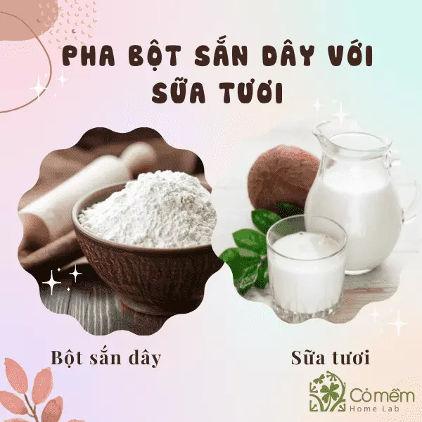 cách dùng bột sắn dây tốt nhất