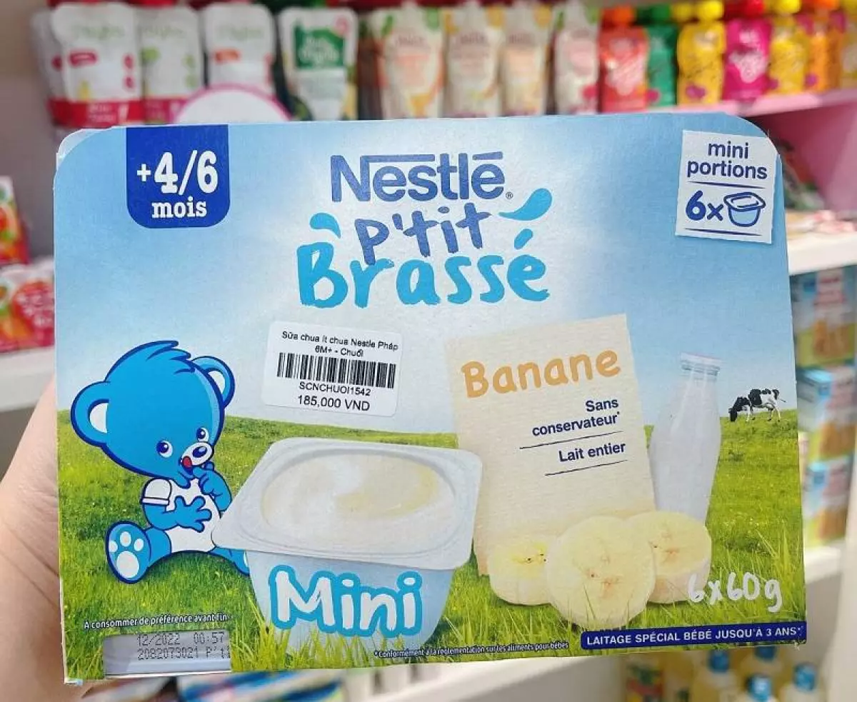 Sữa chua Nestlé P’tit Brasse