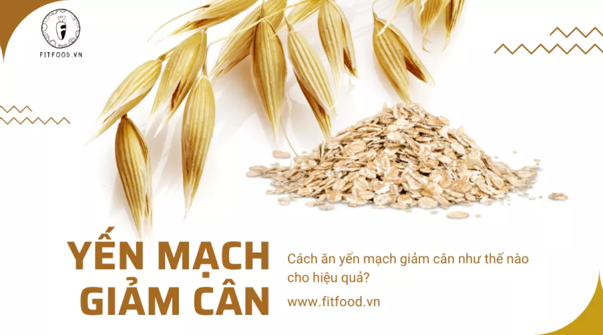 Yến mạch giảm cân