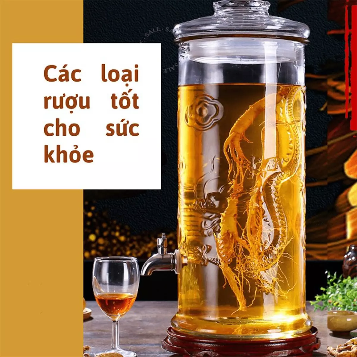 Thảo Dược Ngâm Rượu Tốt Cho Sức Khỏe