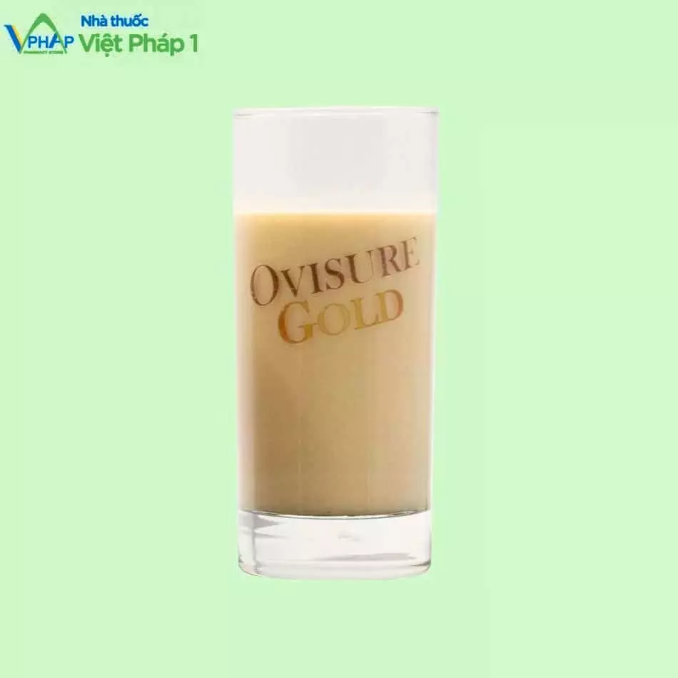 Một ly sữa hạt Ovisure Gold