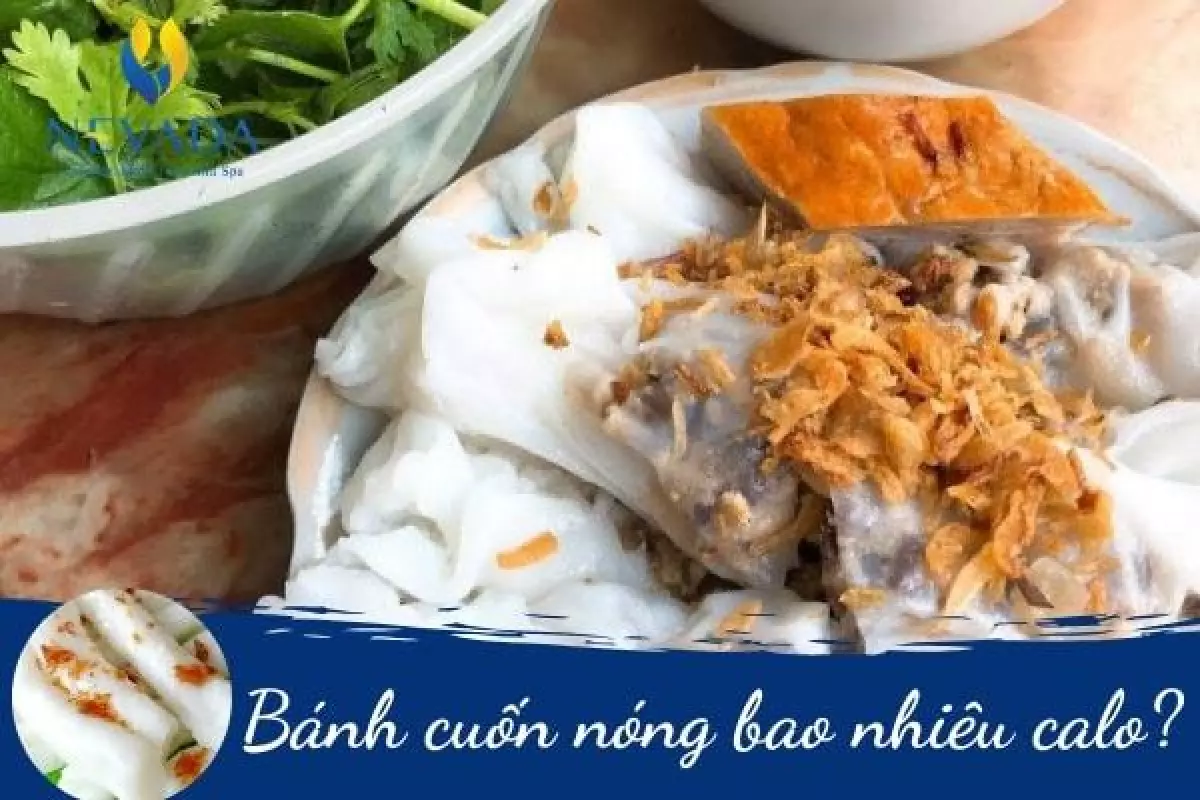 bánh cuốn nóng bao nhiêu calo