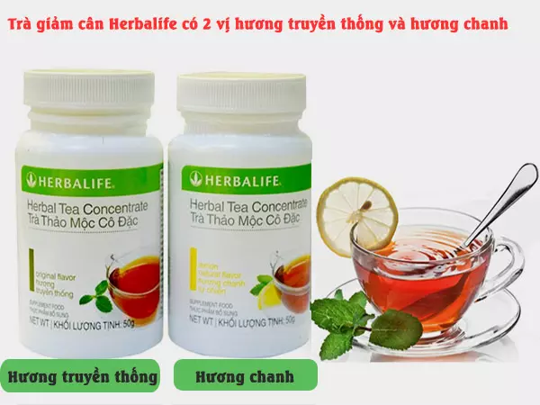 Trà thảo mộc cô đặc giảm cân Herbalife