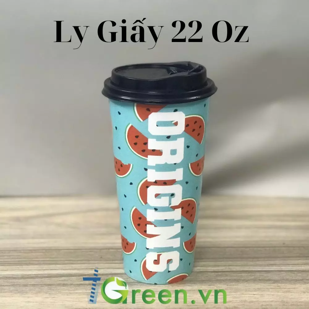 Ly giấy 22Oz đựng trà sữa