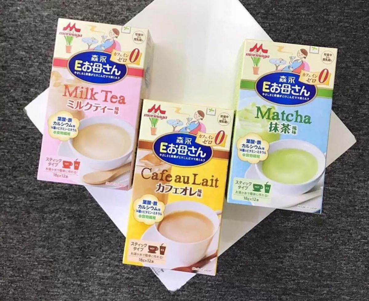 Hình ảnh sữa bầu Meiji