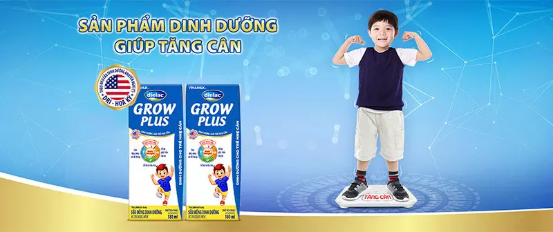 Sản phẩm hỗ trợ tăng cân Dielac Grow Plus: Cập nhật giá