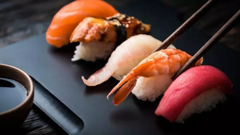 Nigiri sushi