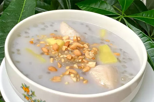 Chè chuối khoai lang hương vị Indonesia