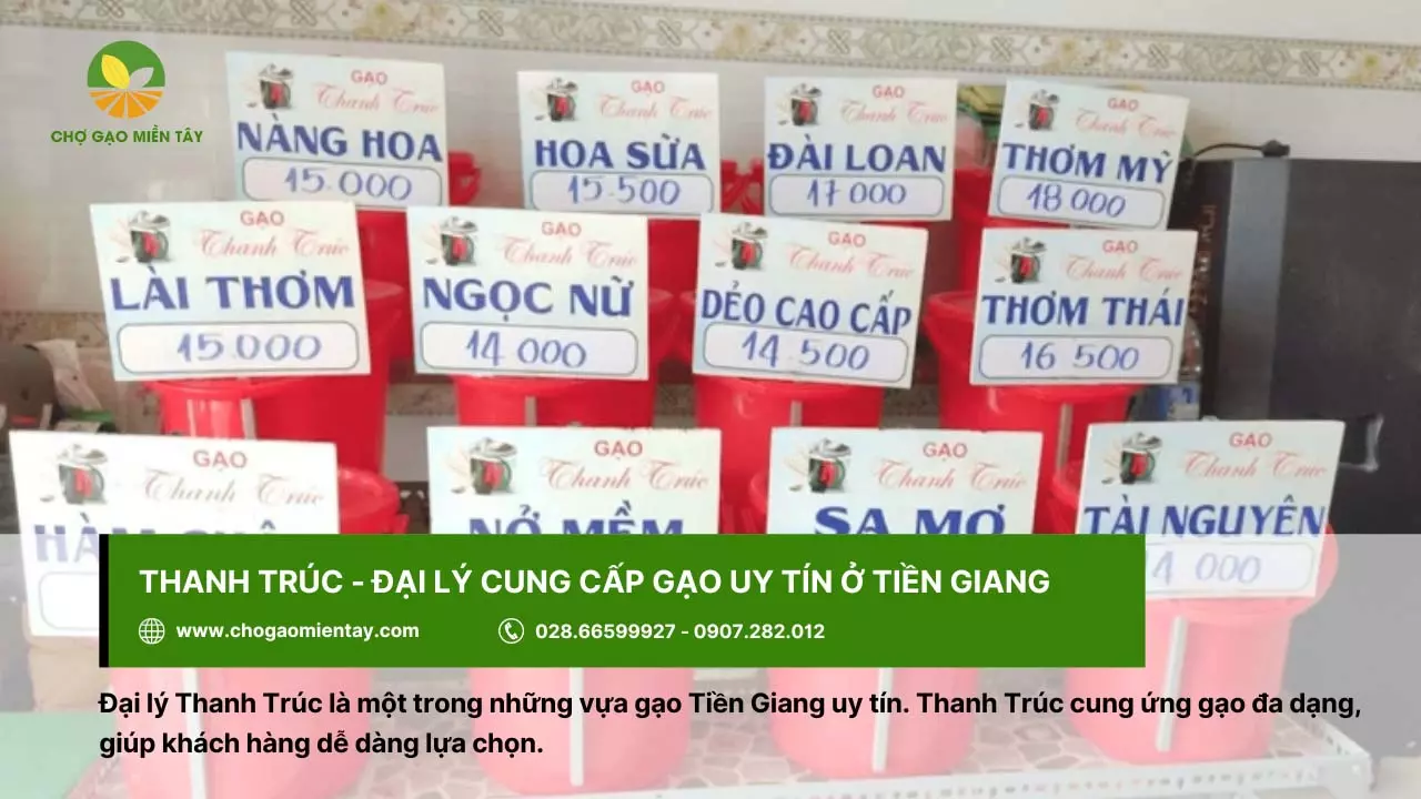 Vựa gạo Sang cung cấp đến người tiêu dùng đa dạng loại gạo