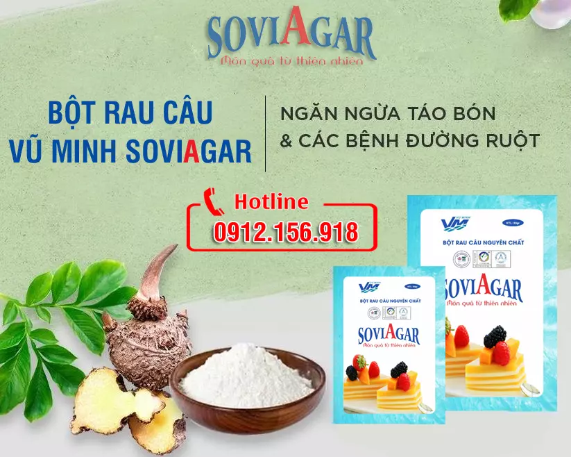 Ăn rau câu mỗi ngày giúp ngăn ngừa táo bón, đẹp da, giữ dáng