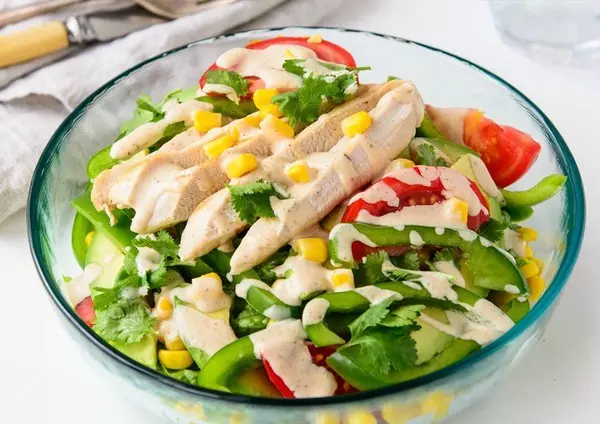 Salad ức gà